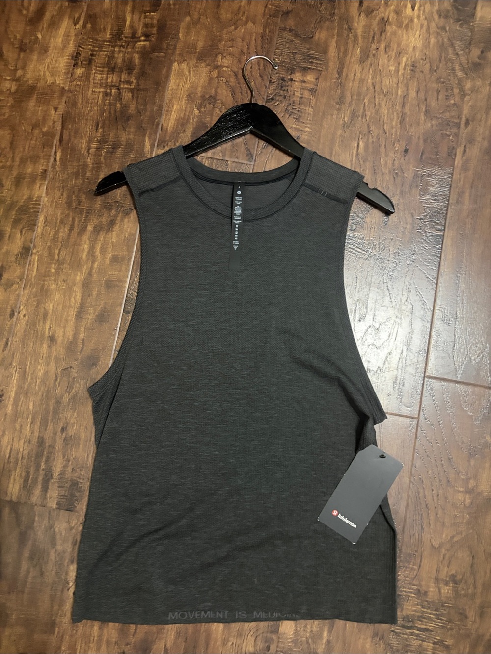 lululemon athletica Men’s Metal Vent Tech 2.0 Dark Charcoal Athletic Tank